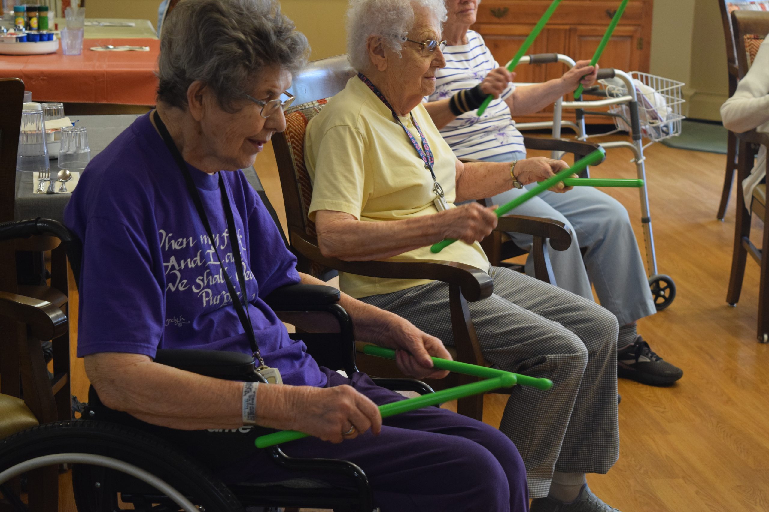 drum stick exercising