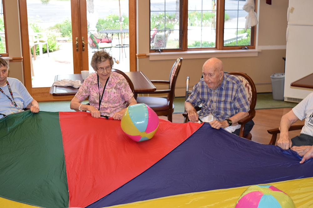 Parachute fun